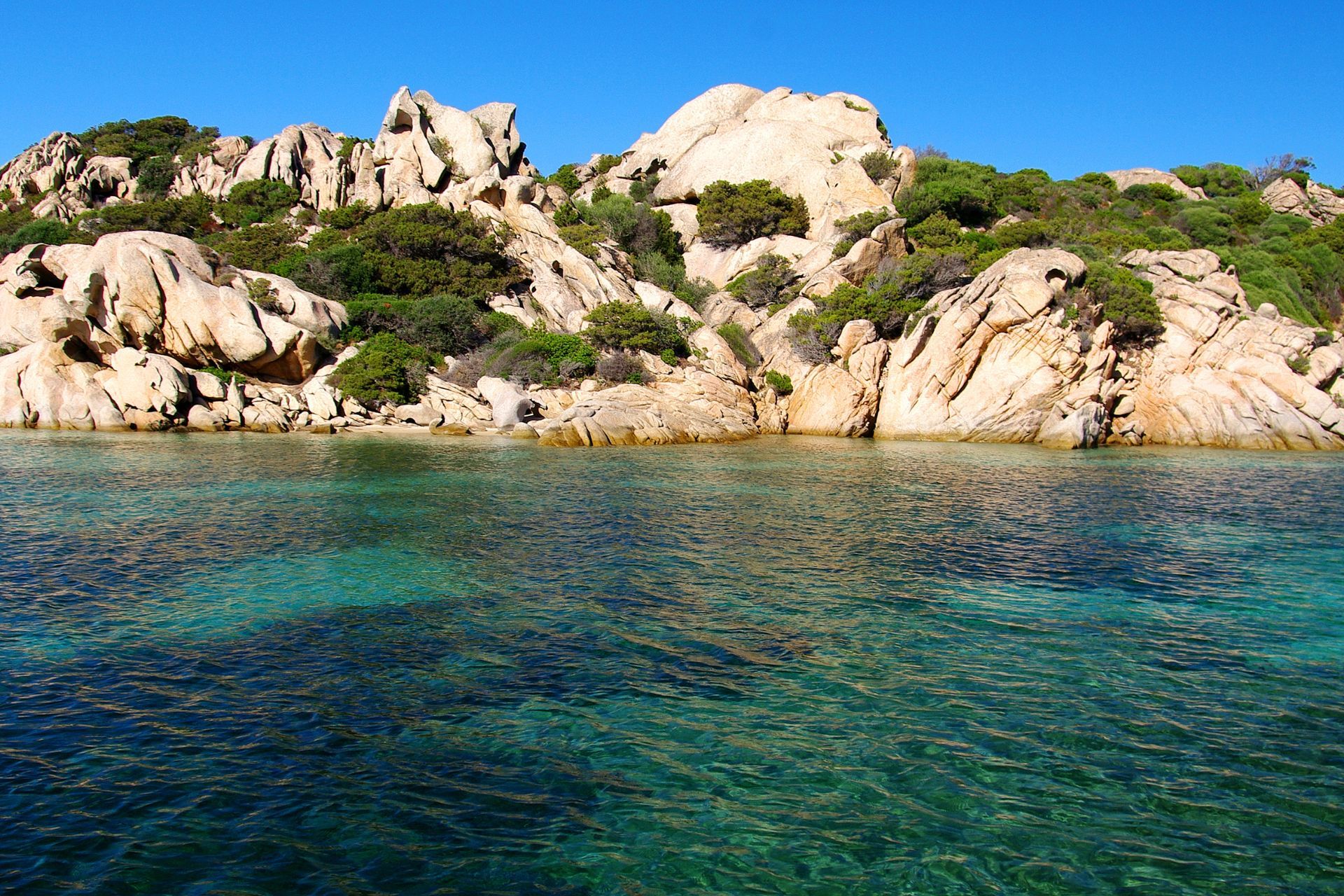 Vue du catamaran en navigation