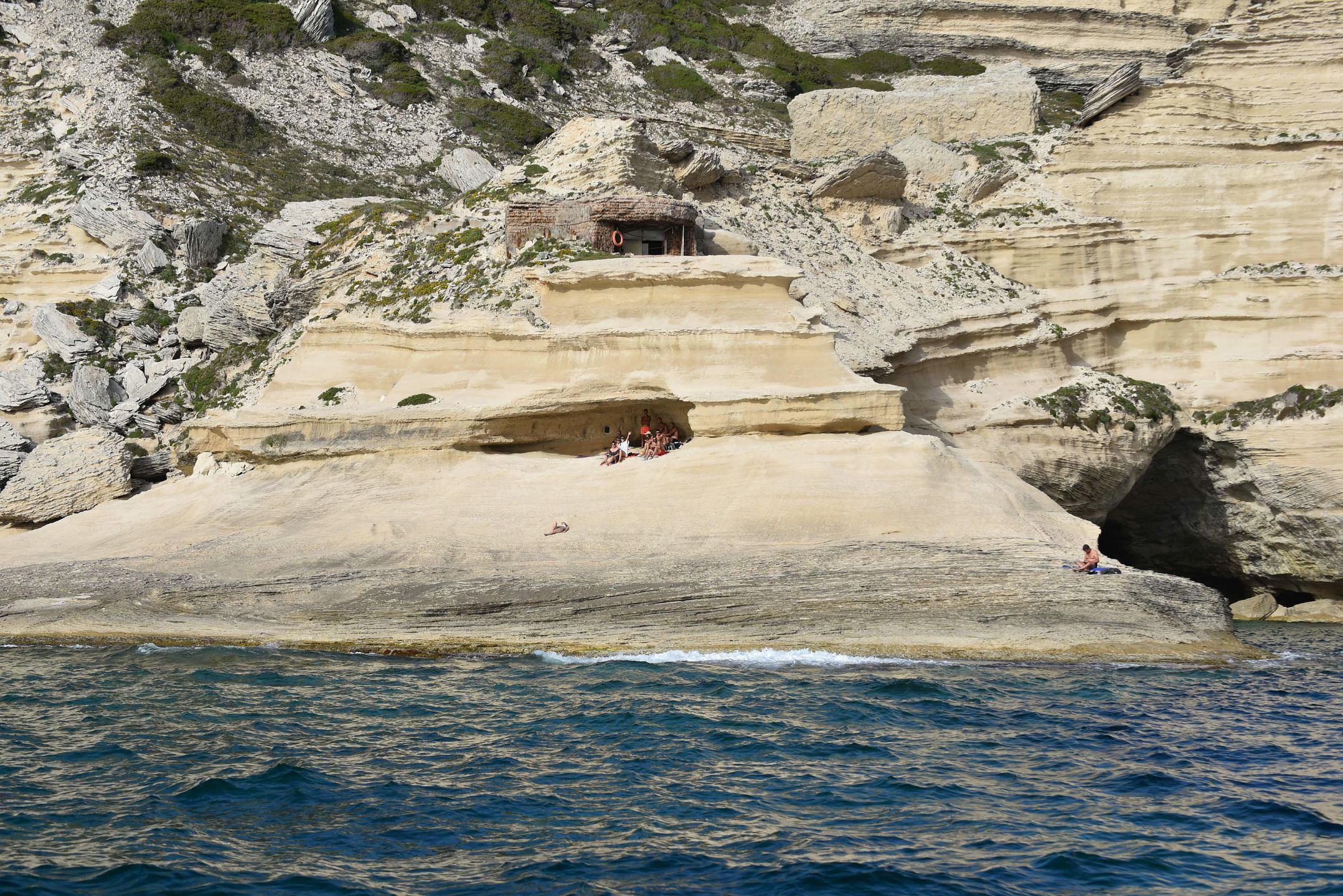 Coucher de soleil à Bonifacio